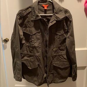 Army green jacket